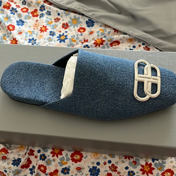 Balenciaga Shoes - Brand new denim balenciaga mules